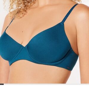 Savage X Fenty Teal Smooth Underwire Bra